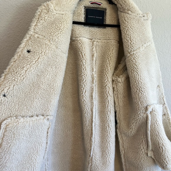 Tommy Hilfiger Men's Classic Faux Shearling Walking Coat - Size XXL - Picture 10 of 11